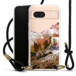 Carry Case Transparent Leather black/gold