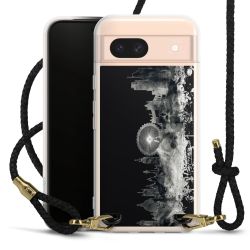 Carry Case Transparent Leather black/gold