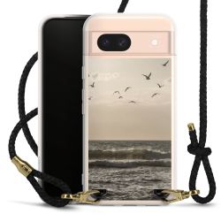 Carry Case Transparent Leather black/gold