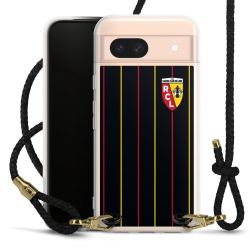 New Carry Case Transparent Leder schwarz/gold