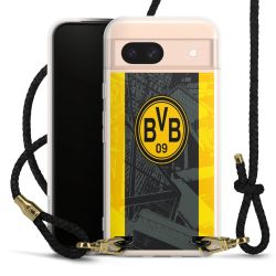 Carry Case Transparent Leather black/gold