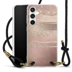 Carry Case Transparent Leather black/gold