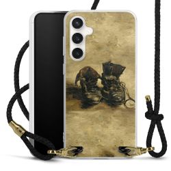 Carry Case Transparent Leather black/gold