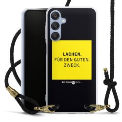 Carry Case Transparent Leder schwarz/gold