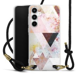 Carry Case Transparent Leather black/gold