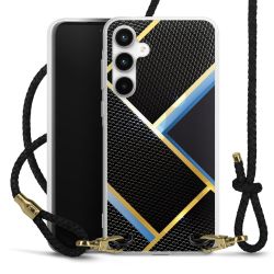 Carry Case Transparent Leather black/gold