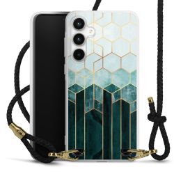 Carry Case Transparent Leather black/gold