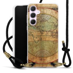 Carry Case Transparent Leather black/gold