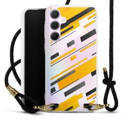 Carry Case Transparent Leather black/gold