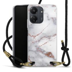 Carry Case Transparent Leather black/gold