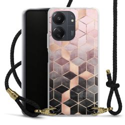 Carry Case Transparent Leather black/gold