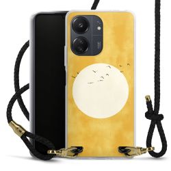 Carry Case Transparent Leather black/gold