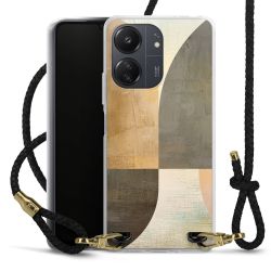 Carry Case Transparent Leather black/gold