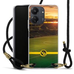 Carry Case Transparent Leather black/gold