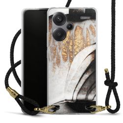 Carry Case Transparent Leather black/gold