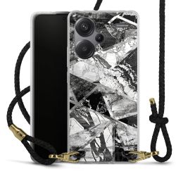 Carry Case Transparent Leather black/gold