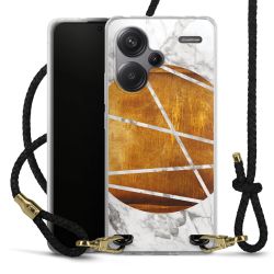 Carry Case Transparent Leather black/gold