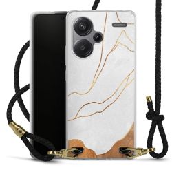 Carry Case Transparent Leather black/gold