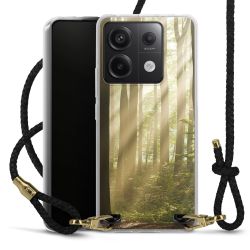 Carry Case Transparent Leather black/gold