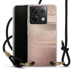 Carry Case Transparent Leather black/gold