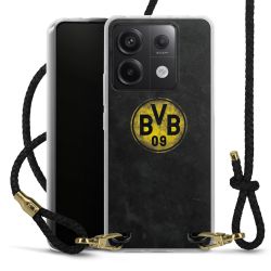 Carry Case Transparent Leather black/gold