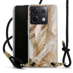 Carry Case Transparent Leather black/gold