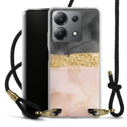 Carry Case Transparent Leather black/gold