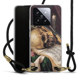 Carry Case Transparent Leather black/gold