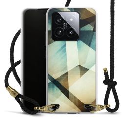 Carry Case Transparent Leather black/gold