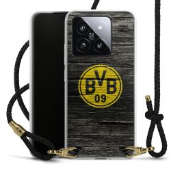 Carry Case Transparent Leather black/gold