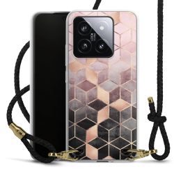 Carry Case Transparent Leather black/gold