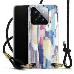 Carry Case Transparent Leather black/gold