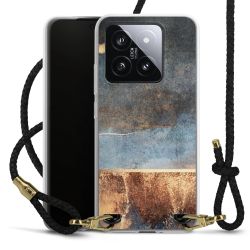 Carry Case Transparent Leather black/gold