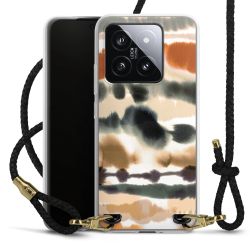 Carry Case Transparent Leather black/gold