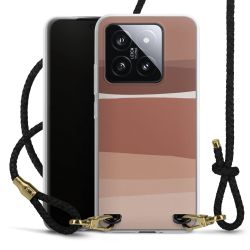 Carry Case Transparent Leather black/gold