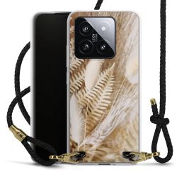 Carry Case Transparent Leather black/gold