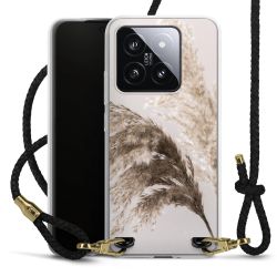 Carry Case Transparent Leather black/gold