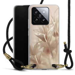 Carry Case Transparent Leather black/gold