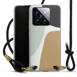 Carry Case Transparent Leather black/gold