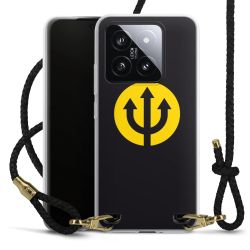 Carry Case Transparent Leather black/gold