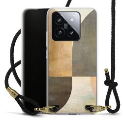 Carry Case Transparent Leather black/gold