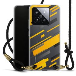 Carry Case Transparent Leather black/gold