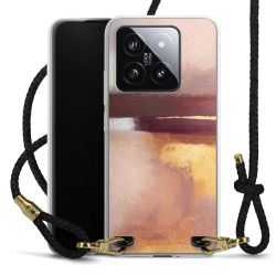 Carry Case Transparent Leather black/gold