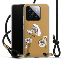 Carry Case Transparent Leather black/gold