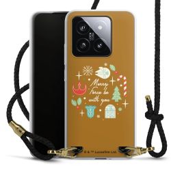 Carry Case Transparent Leather black/gold