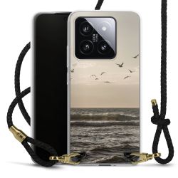 Carry Case Transparent Leather black/gold