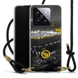 Carry Case Transparent Leather black/gold