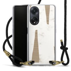 Carry Case Transparent Leather black/gold