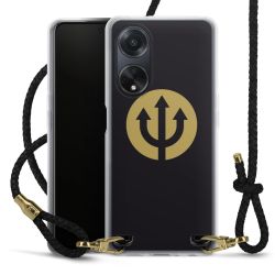 Carry Case Transparent Leather black/gold