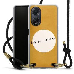 Carry Case Transparent Leather black/gold